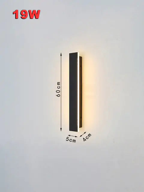 Modern Waterproof Outdoor Wall Lamp